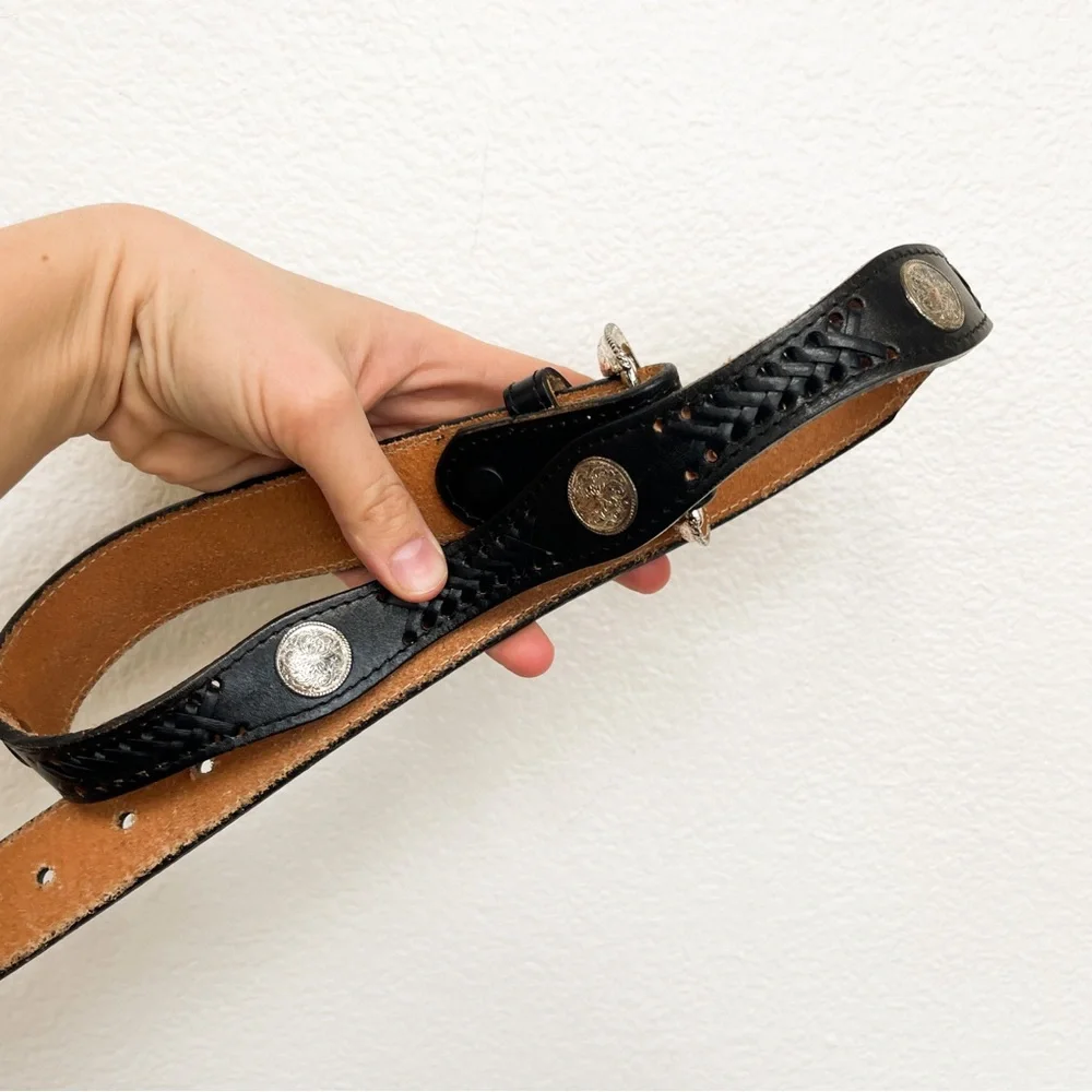 Brushy Creek Full Grain Cowhide Leather Belt Size 34